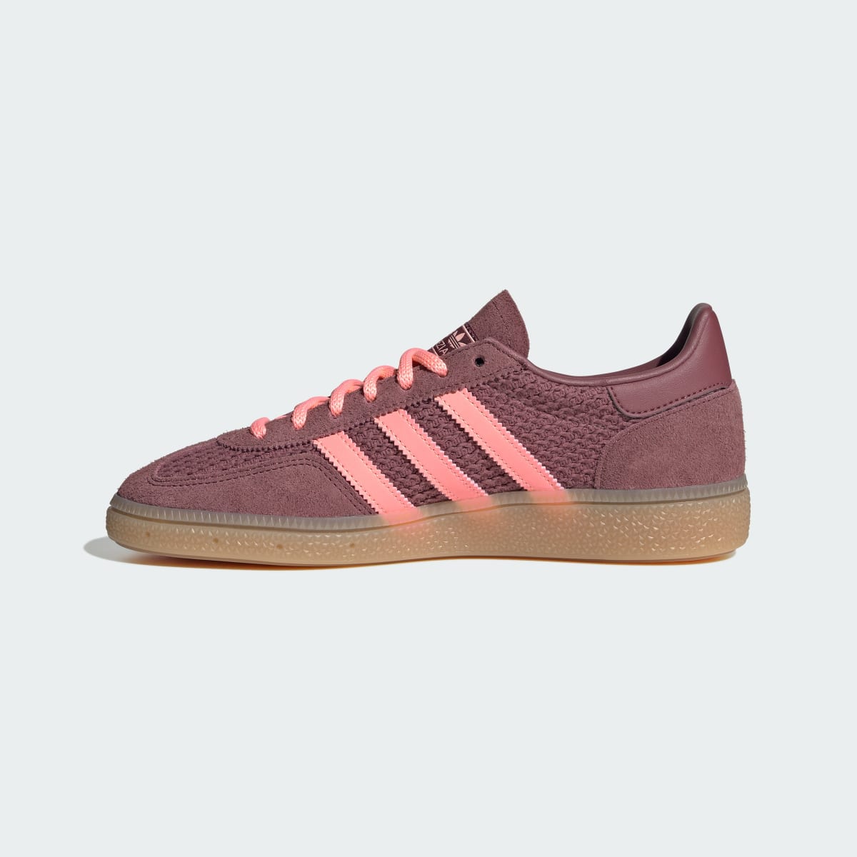 Adidas Women's HANDBALL SPEZIAL SHOES - Burgundy / Frozen Turbo / Gum - Image 6