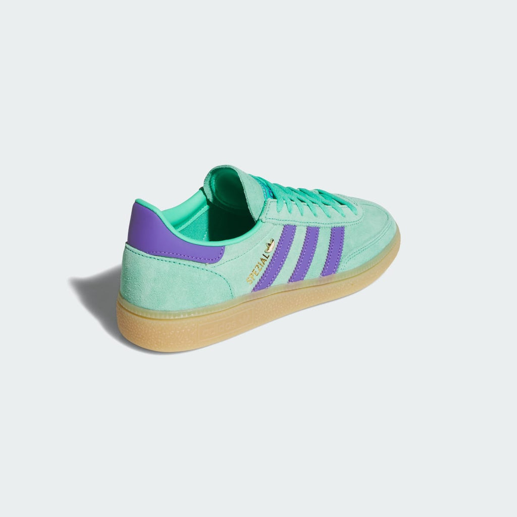 Adidas Women's HANDBALL SPEZIAL SHOES - Hi-Res Green / Purple Rush / Gold Metallic - Image 5