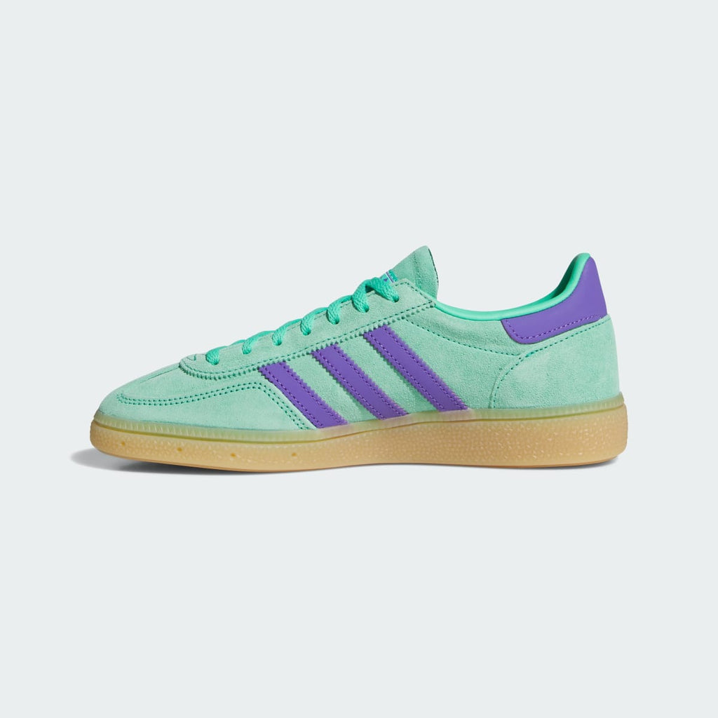 Adidas Women's HANDBALL SPEZIAL SHOES - Hi-Res Green / Purple Rush / Gold Metallic - Image 6