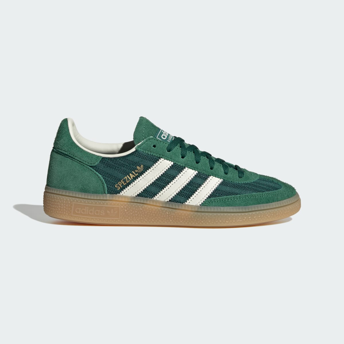 Adidas Women's HANDBALL SPEZIAL SHOES - Collegiate Green / Off White / Blanch Green - Image 1