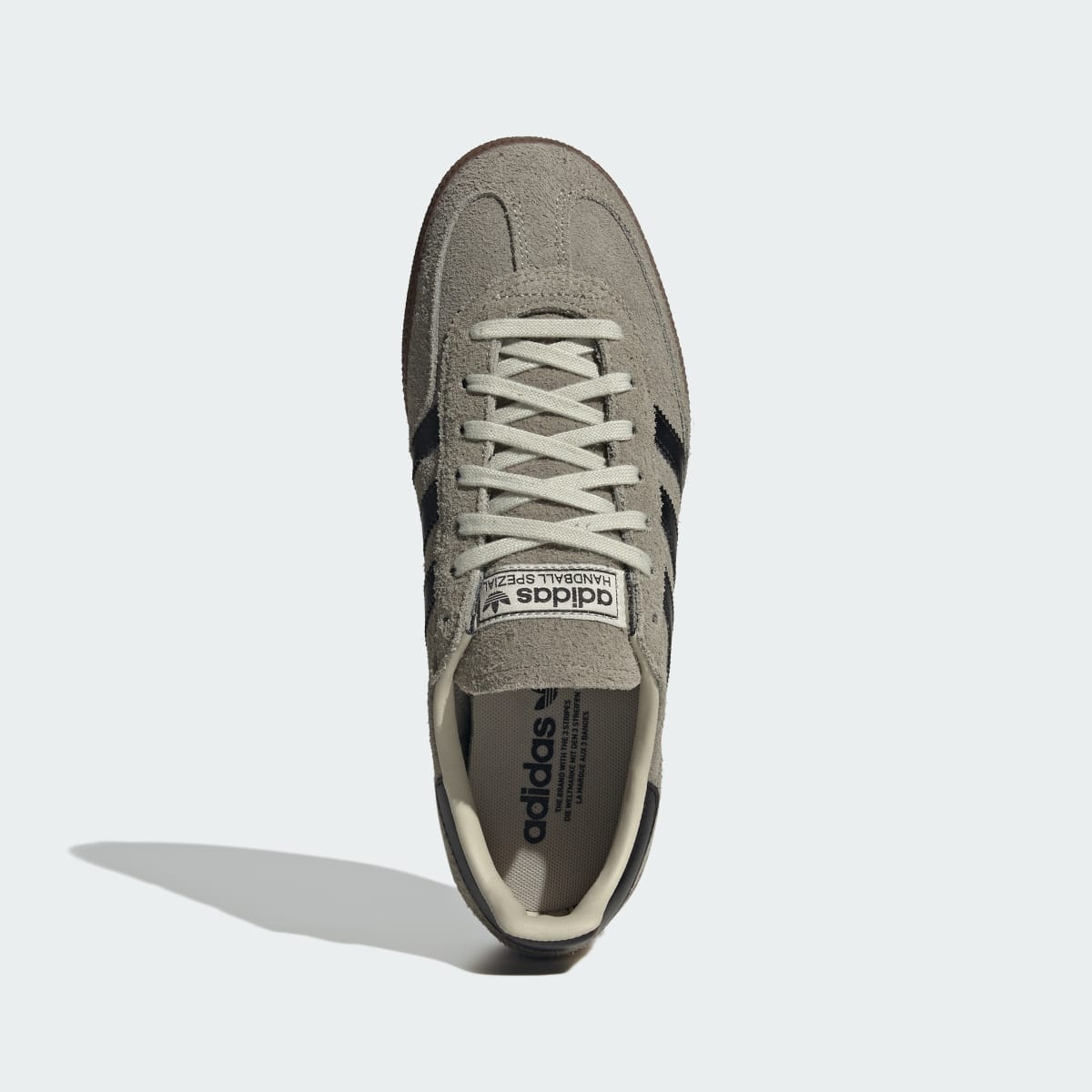 Adidas Women's HANDBALL SPEZIAL SHOES - Silver Pebble / Core Black / Gum - Image 2