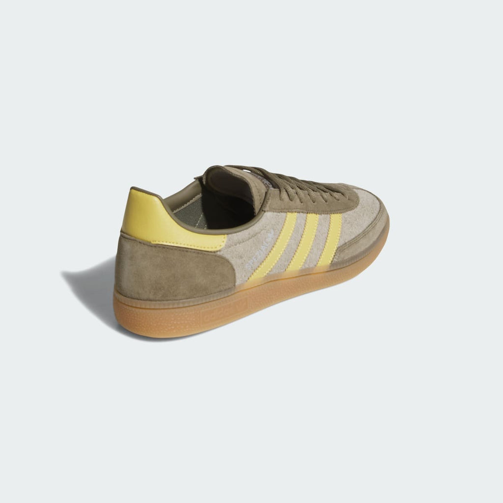 Adidas Women's HANDBALL SPEZIAL SHOES - Olive Strata / Pyrite / Gum - Image 5