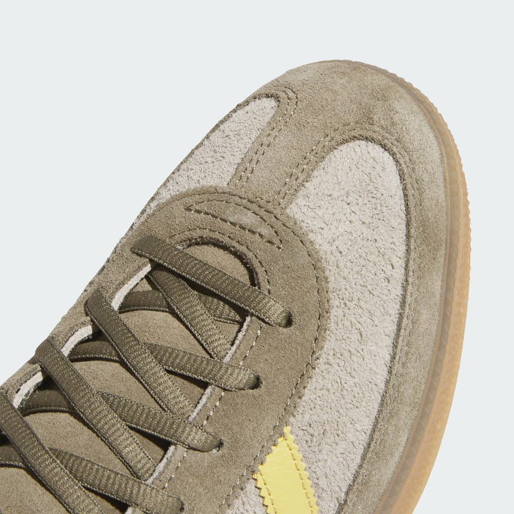 Adidas Men's HANDBALL SPEZIAL SHOES - Olive Strata / Pyrite / Gum - Image 9