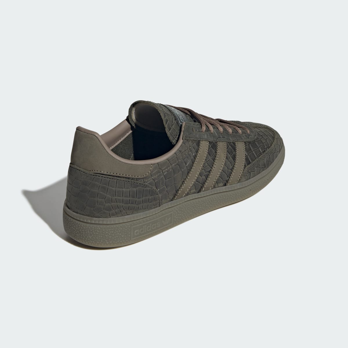Adidas Men's HANDBALL SPEZIAL SHOES - Night Cargo / Olive Strata / Blanch Brown - Image 5