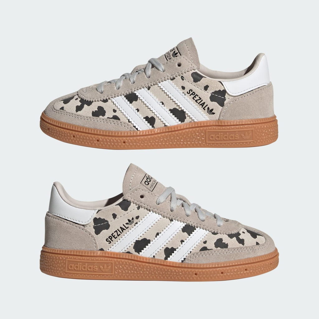 Adidas Kids' HANDBALL SPEZIAL SHOES - Grey One / Cloud White / Crystal White - Image 7