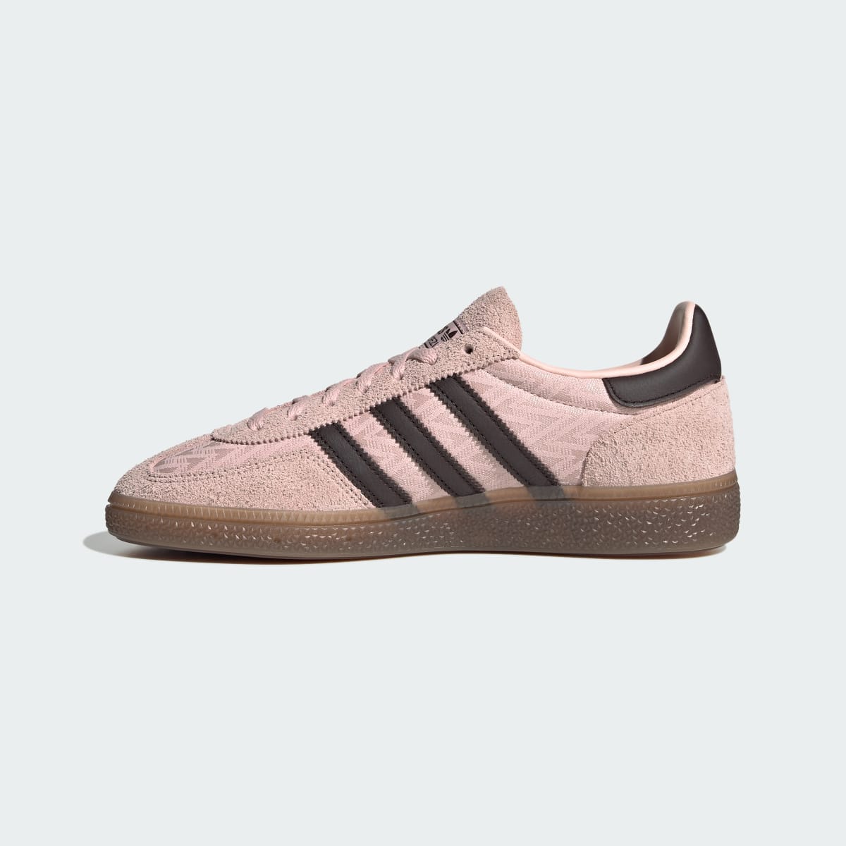 Adidas Women's HANDBALL SPEZIAL SHOES - Sandy Pink / Aurora Coffee / Gum - Image 7