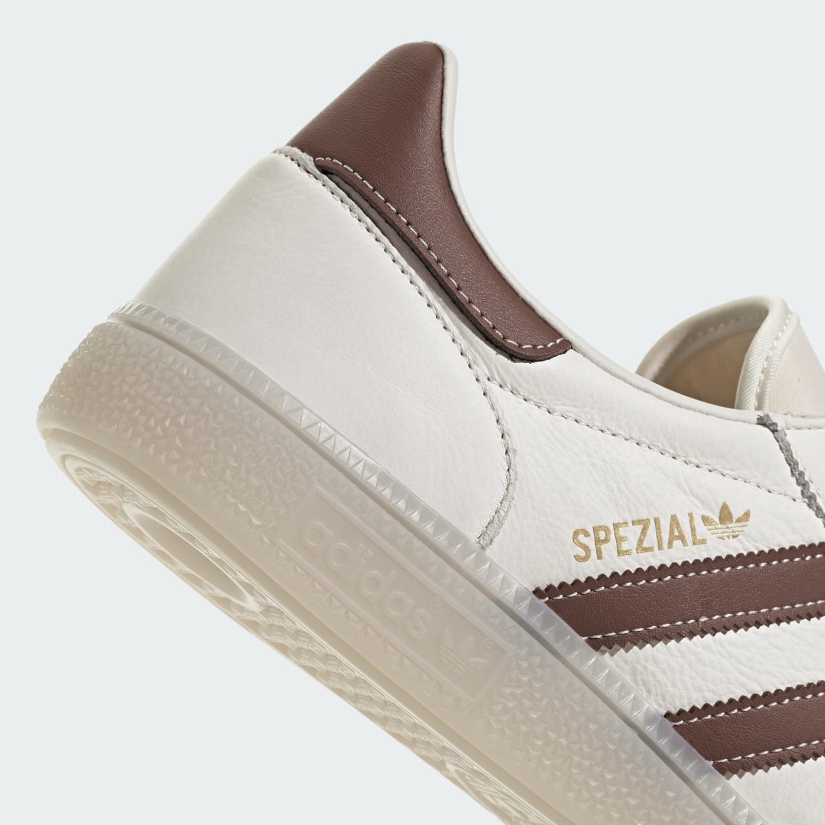 Adidas Men's HANDBALL SPEZIAL SHOES - Core White / Preloved Brown / Off White - Image 9