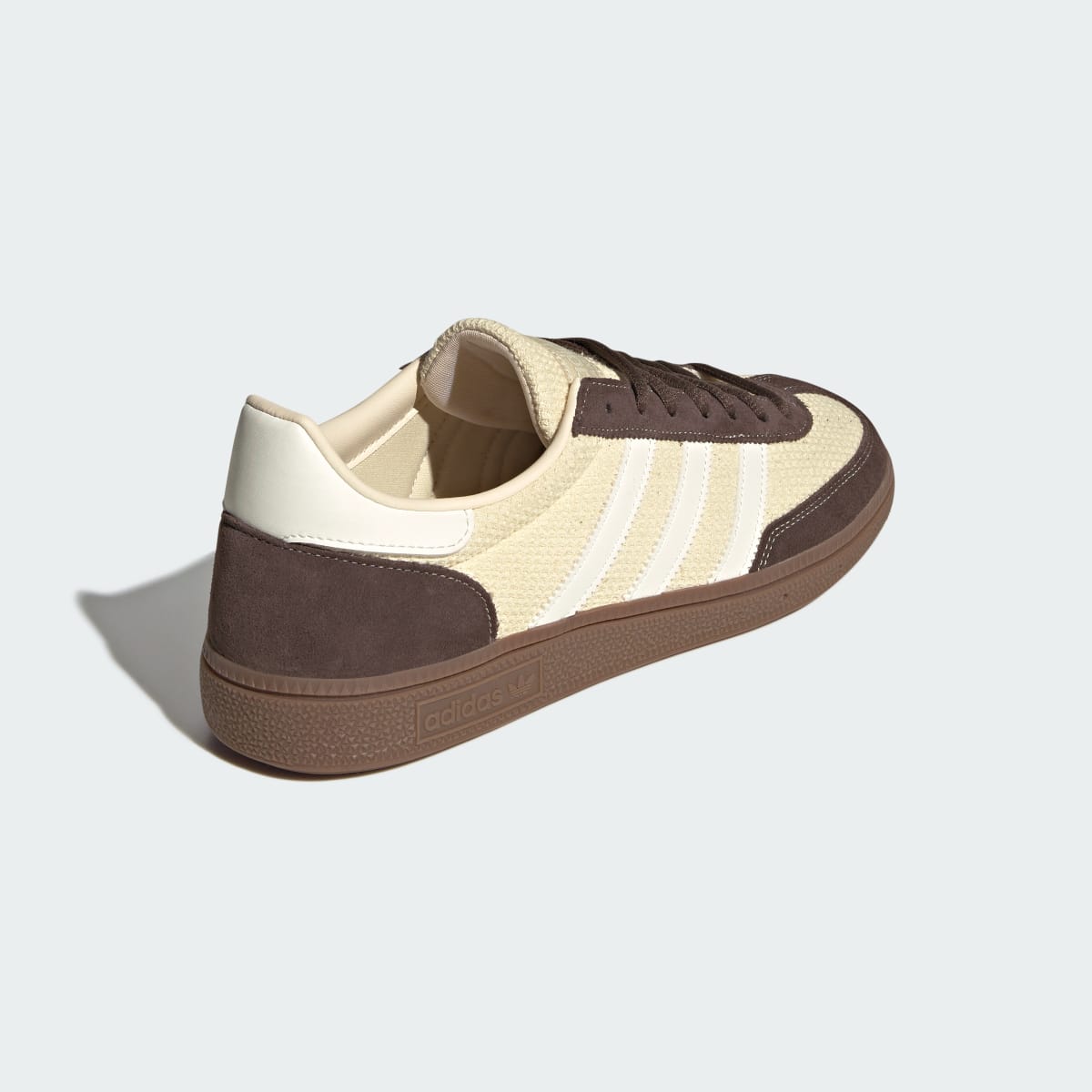 Adidas Men's HANDBALL SPEZIAL SHOES - Warm Vanilla / Off White / Dark Brown - Image 5