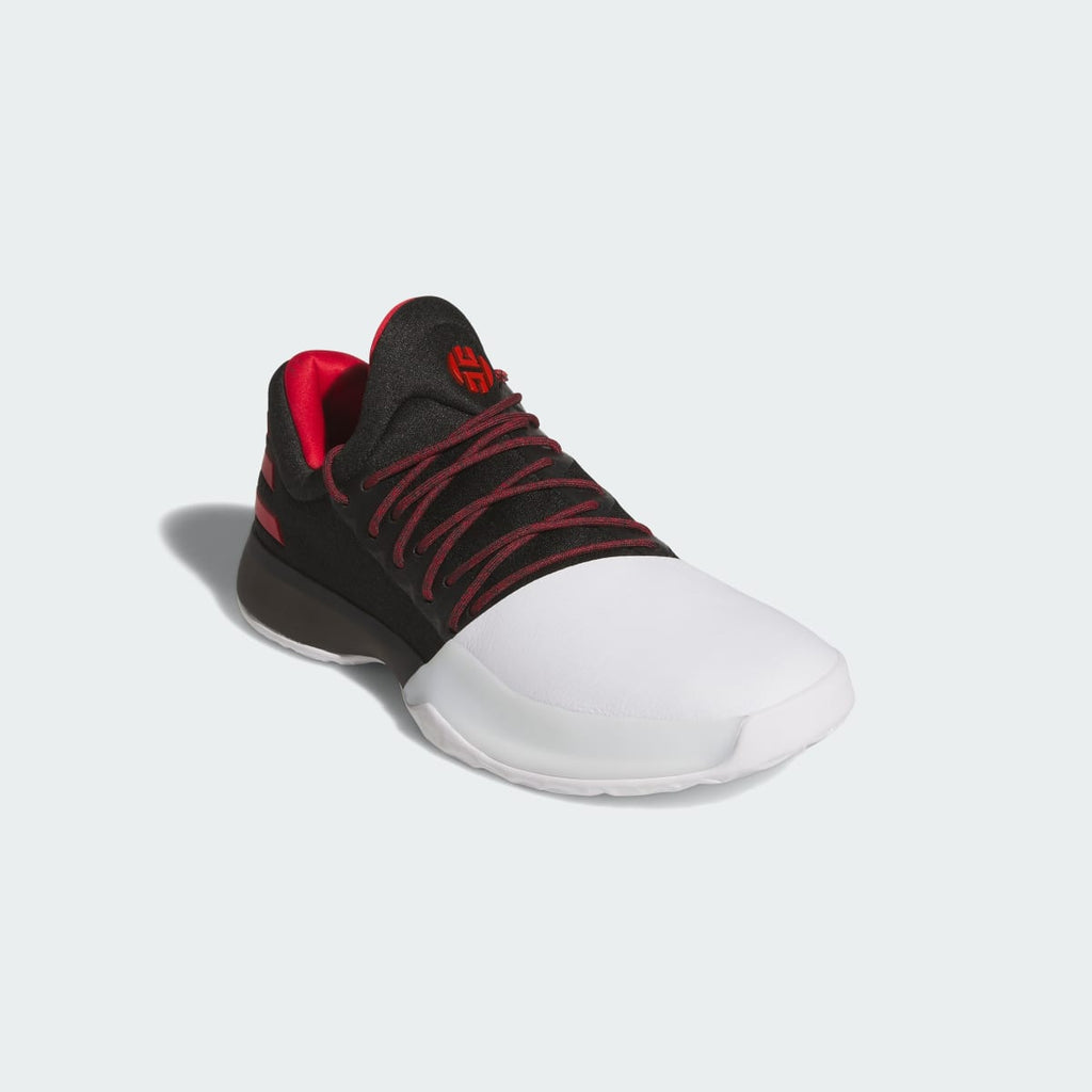 Adidas Men's HARDEN VOLUME 1 Pioneer Shoes - Core Black / Cloud White / Better Scarlet - Image 4