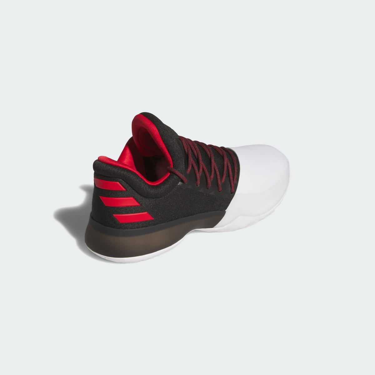Adidas Men's HARDEN VOLUME 1 Pioneer Shoes - Core Black / Cloud White / Better Scarlet - Image 5