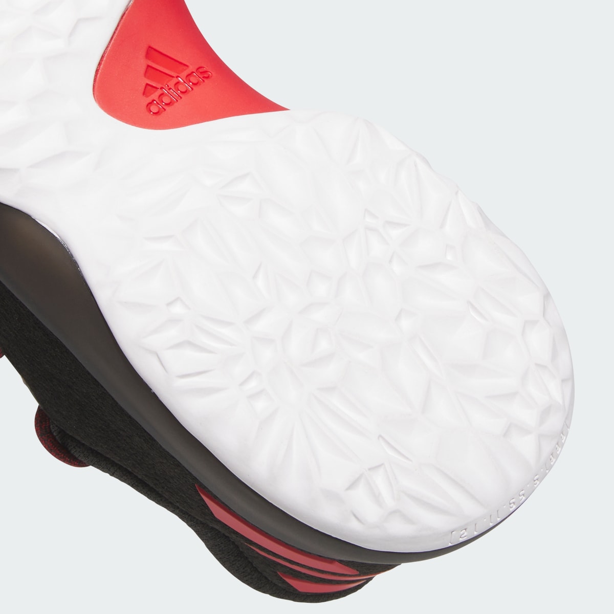 Adidas Men's HARDEN VOLUME 1 Pioneer Shoes - Core Black / Cloud White / Better Scarlet - Image 8