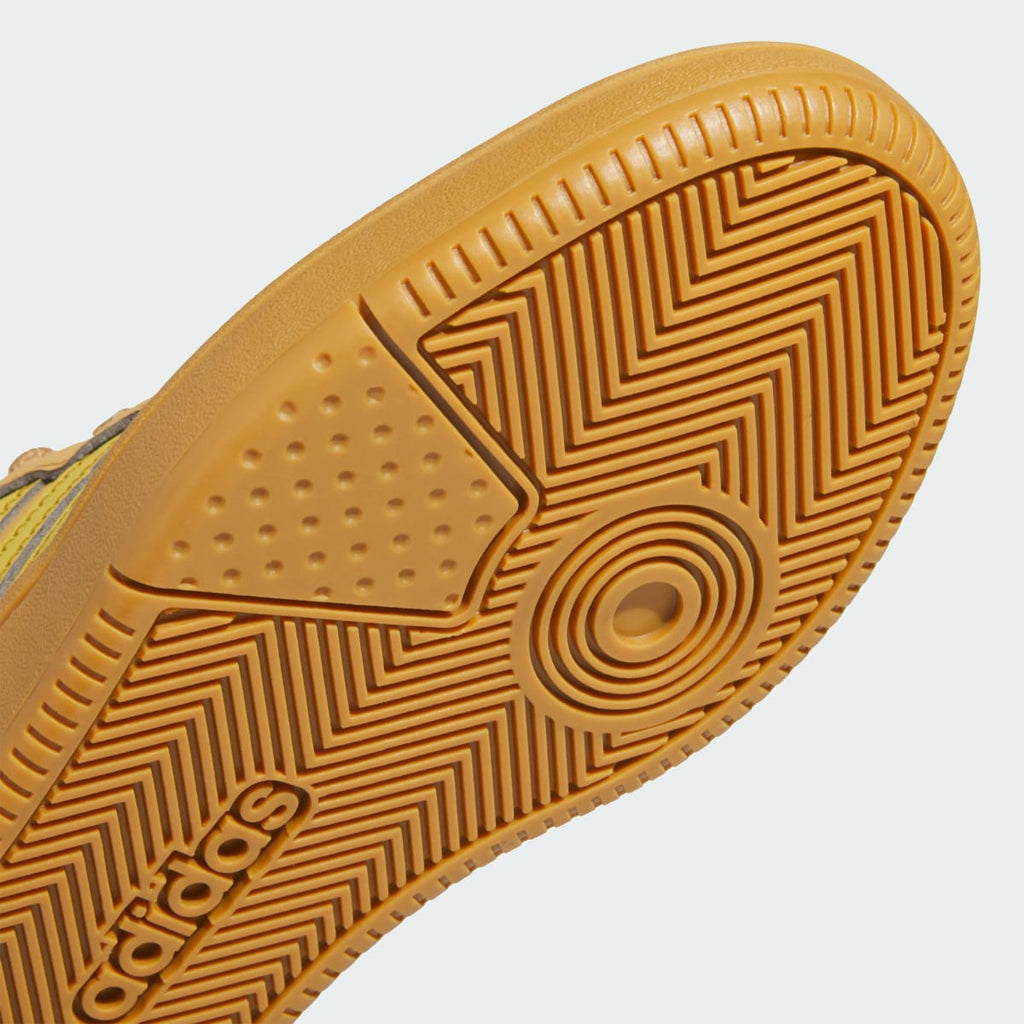Adidas Kids' HOOPS CLASSIC J SHOES - Mesa / Victory Gold / Aurora Coffee - Image 8