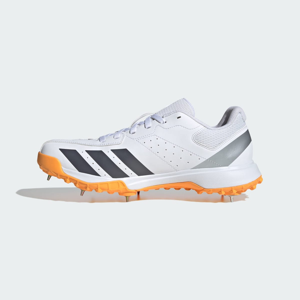 Adidas Men's HOWZAT SPIKE Sneakers - Cloud White / Aurora Onix / Lucid Tangerine - Image 6