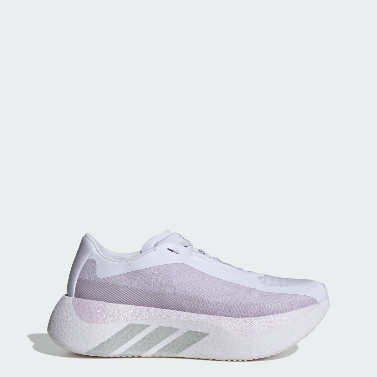 Adidas Women's HYPERBOOST EDGE Running Shoes - Frozen Purple / Silver Metallic / Silver Dawn - Image 3