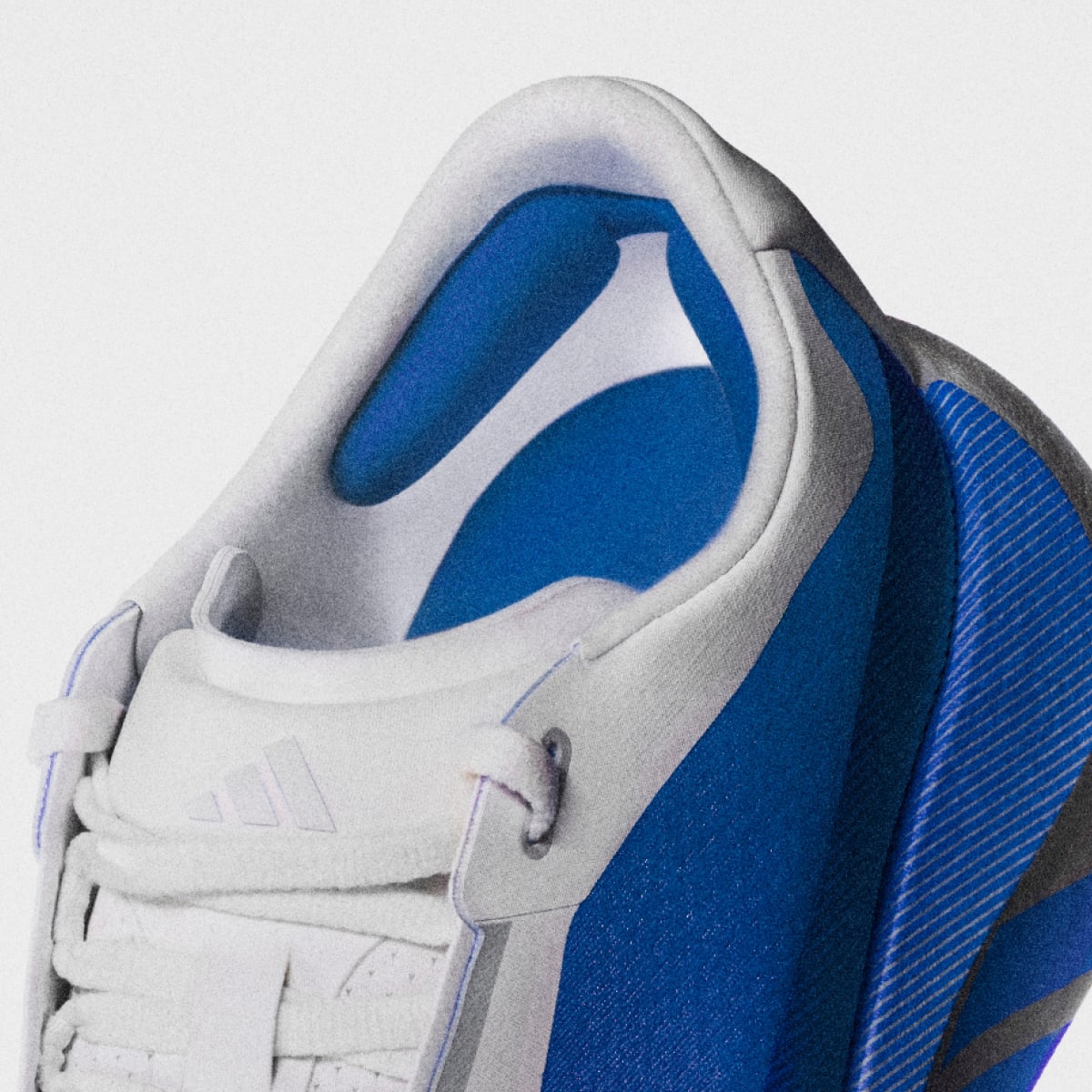 Adidas Men's HYPERBOOST EDGE Running Shoes - Cloud White / Equipment Blue / Zero Metalic - Image 11