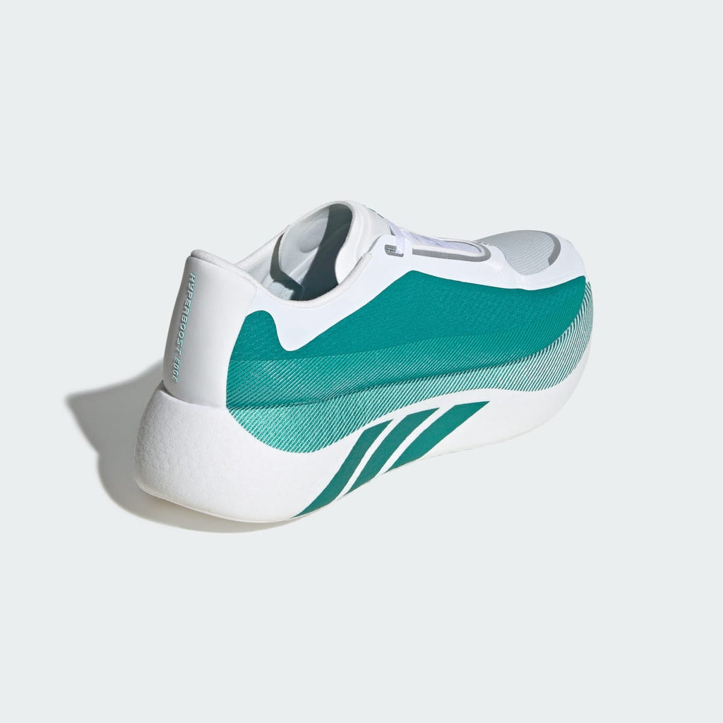 Adidas Men's HYPERBOOST EDGE Running Shoes - Cloud White / Equipment Green / Zero Metalic - Image 7