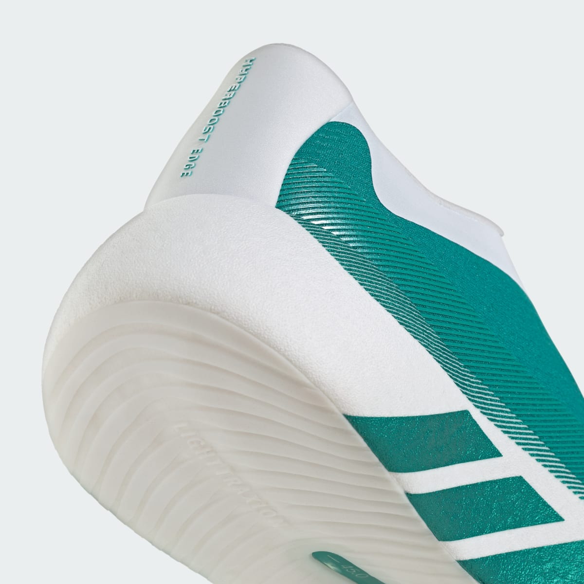 Adidas Men's HYPERBOOST EDGE Running Shoes - Cloud White / Equipment Green / Zero Metalic - Image 11