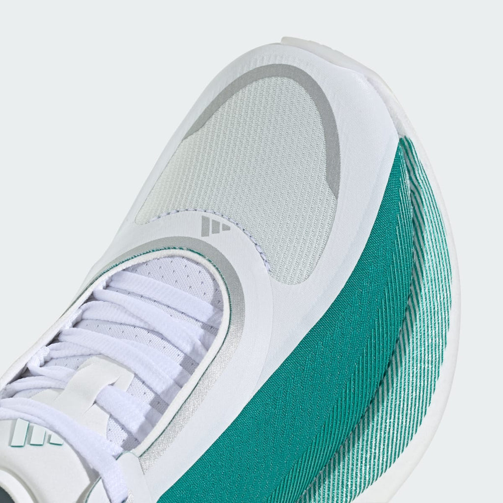 Adidas Women's HYPERBOOST EDGE Running Shoes - Cloud White / Equipment Green / Zero Metalic - Image 10