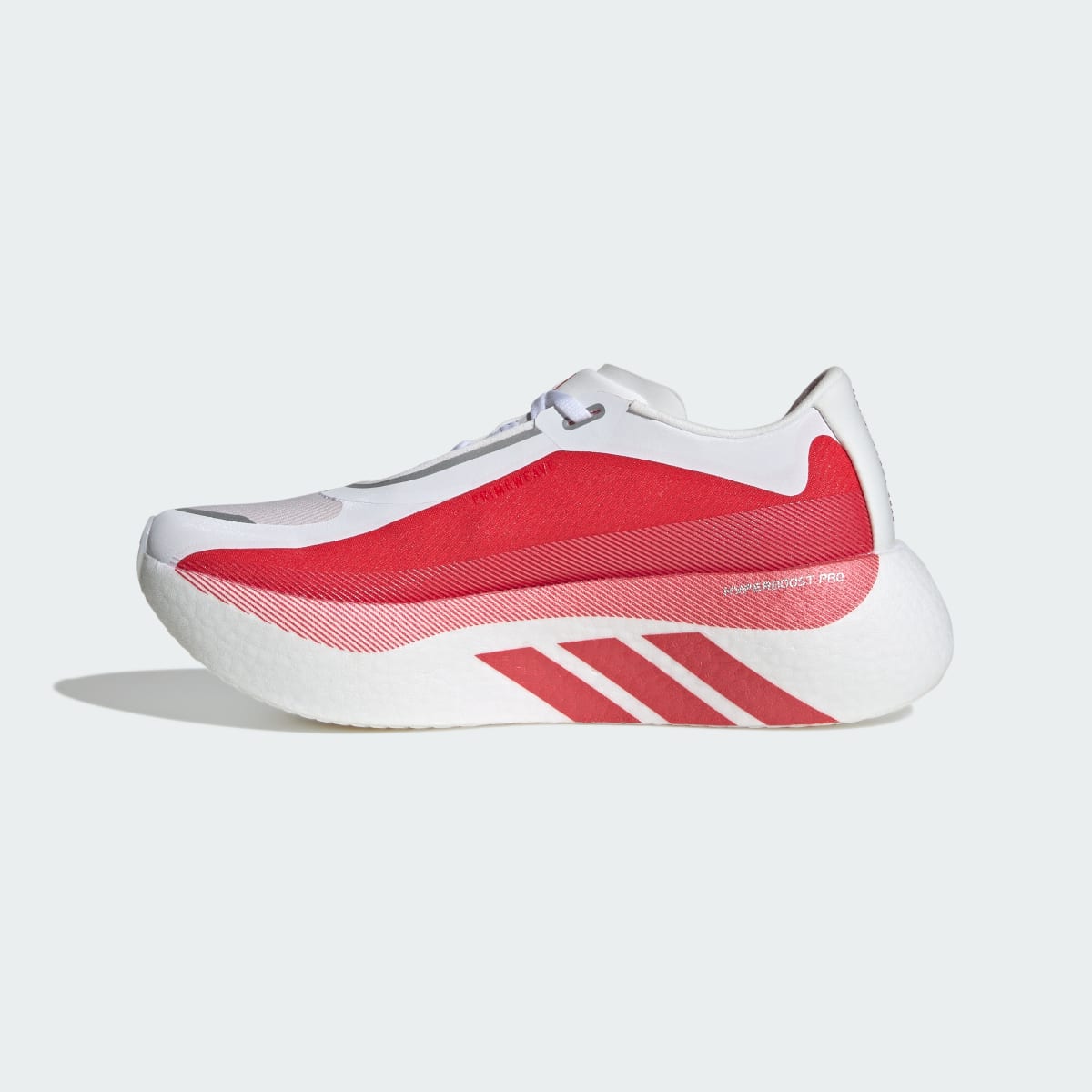Adidas Women's HYPERBOOST EDGE Running Shoes - Cloud White / Pure Ruby / Zero Metalic - Image 8