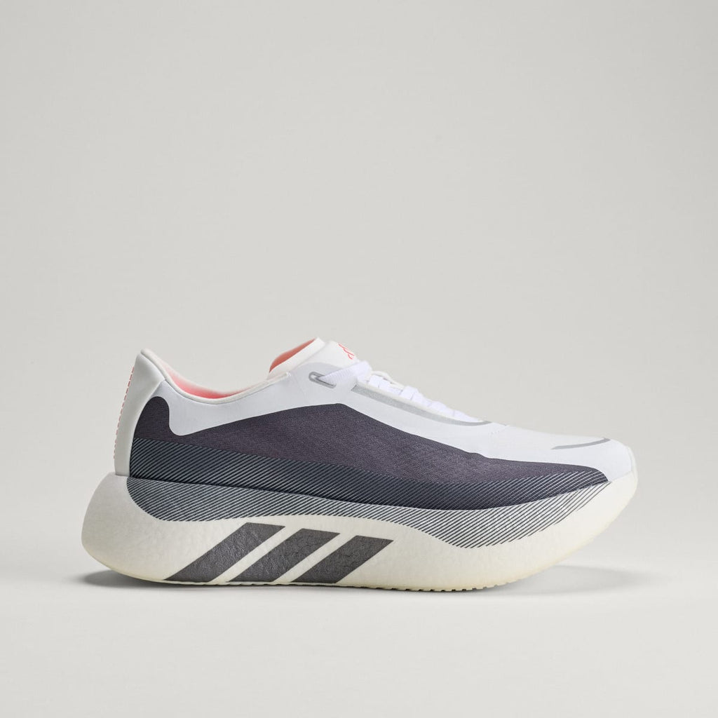 Adidas Men's HYPERBOOST EDGE Running Shoes - Cloud White / Aurora Onix / Solar Turbo - Image 6