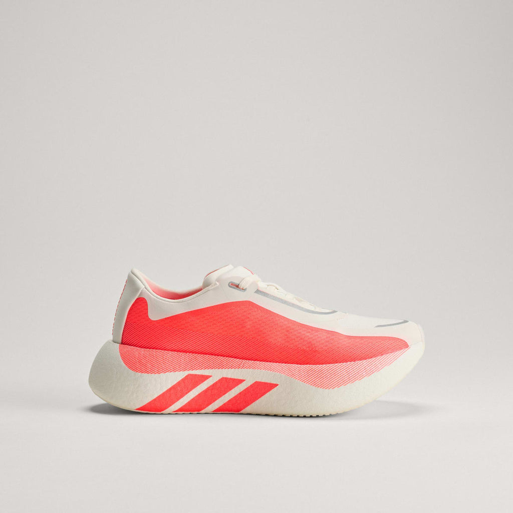 Adidas Women's HYPERBOOST EDGE Running Shoes - Hyper White / Solar Turbo / Solar Turbo - Image 6