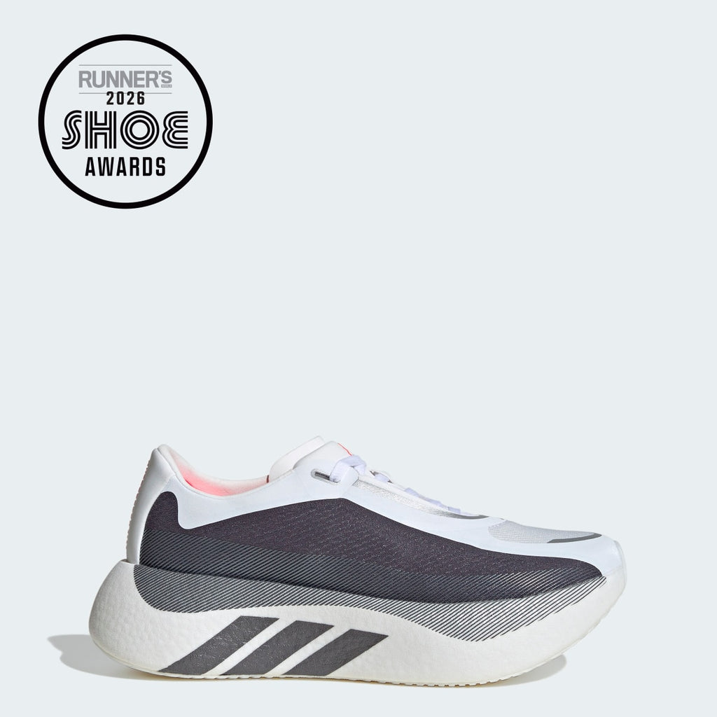 Adidas Women's HYPERBOOST EDGE Running Shoes - Cloud White / Aurora Onix / Solar Turbo - Image 1