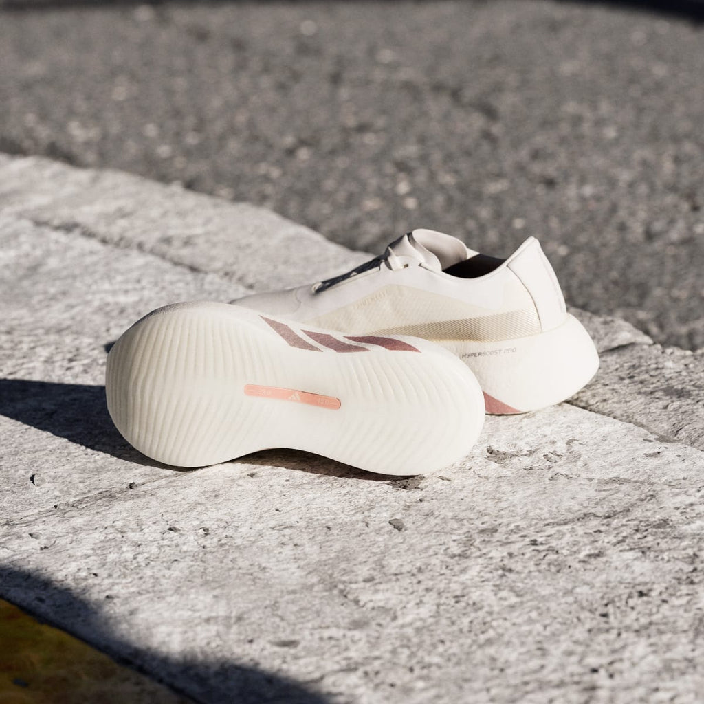 Adidas Women's HYPERBOOST EDGE W Shoes - Off White / Vapour Pink / Matte Silver - Image 4