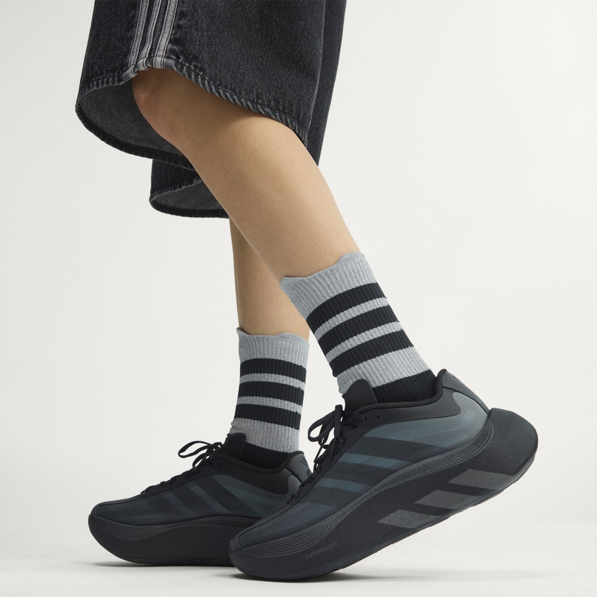Adidas Men's HYPERBOOST EPHR LT SHOES - Core Black / Cloud White / Utility Black - Image 6