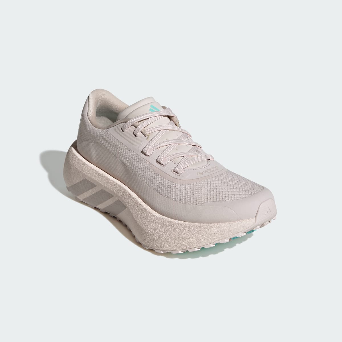Adidas Women's HYPERBOOST GTX Shoes - Putty Mauve / Grey / Flash Aqua - Image 4