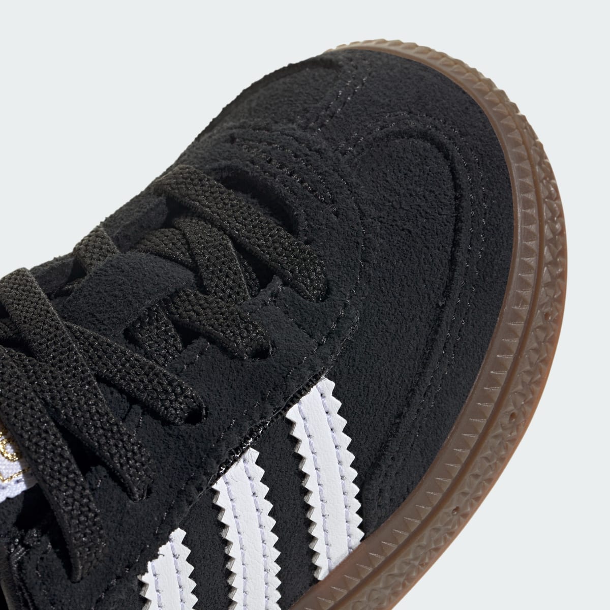Adidas Kids' Handball Spezial Comfort Closure Elastic Lace Shoes Kids - Core Black / Cloud White / Gum - Image 11