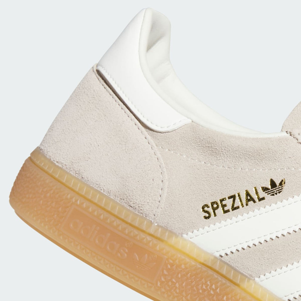 Adidas Men's Handball Spezial Shoes - Khaki Three / Off White / Gum - Image 9