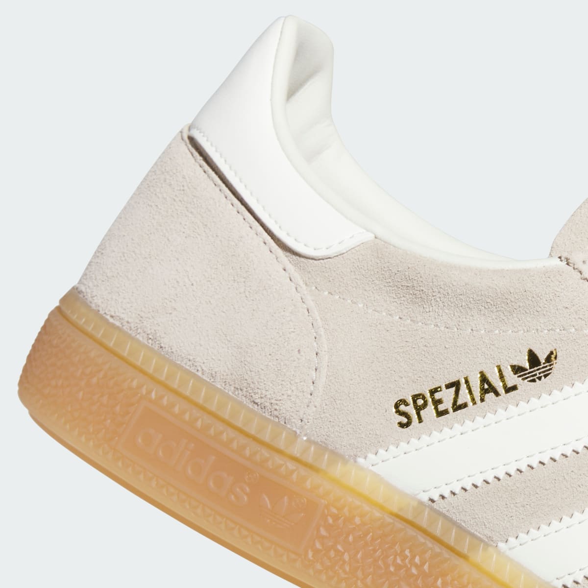 Adidas Men's Handball Spezial Shoes - Khaki Three / Off White / Gum - Image 9