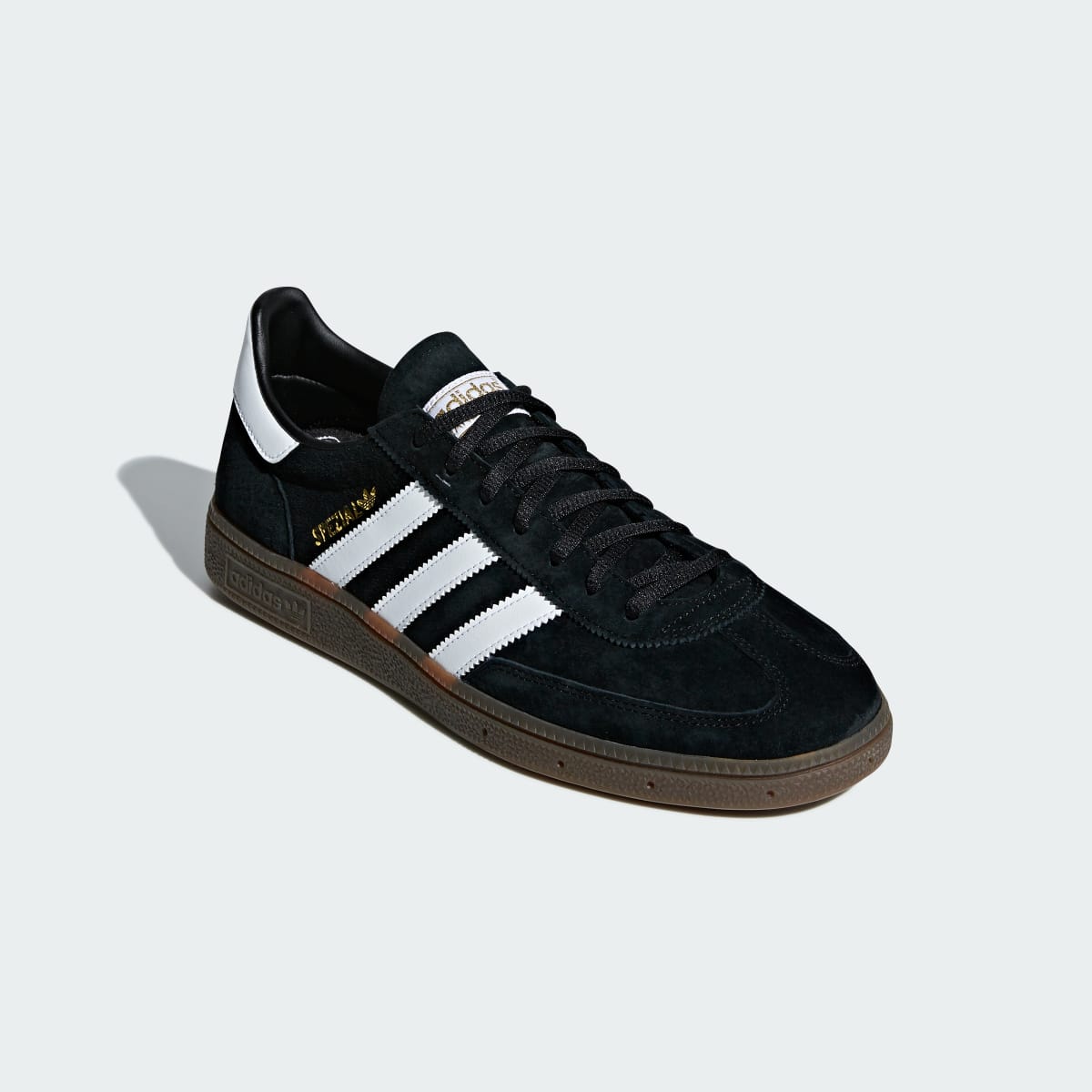 Adidas Men's Handball Spezial Shoes - Core Black / Cloud White / Gum - Image 6