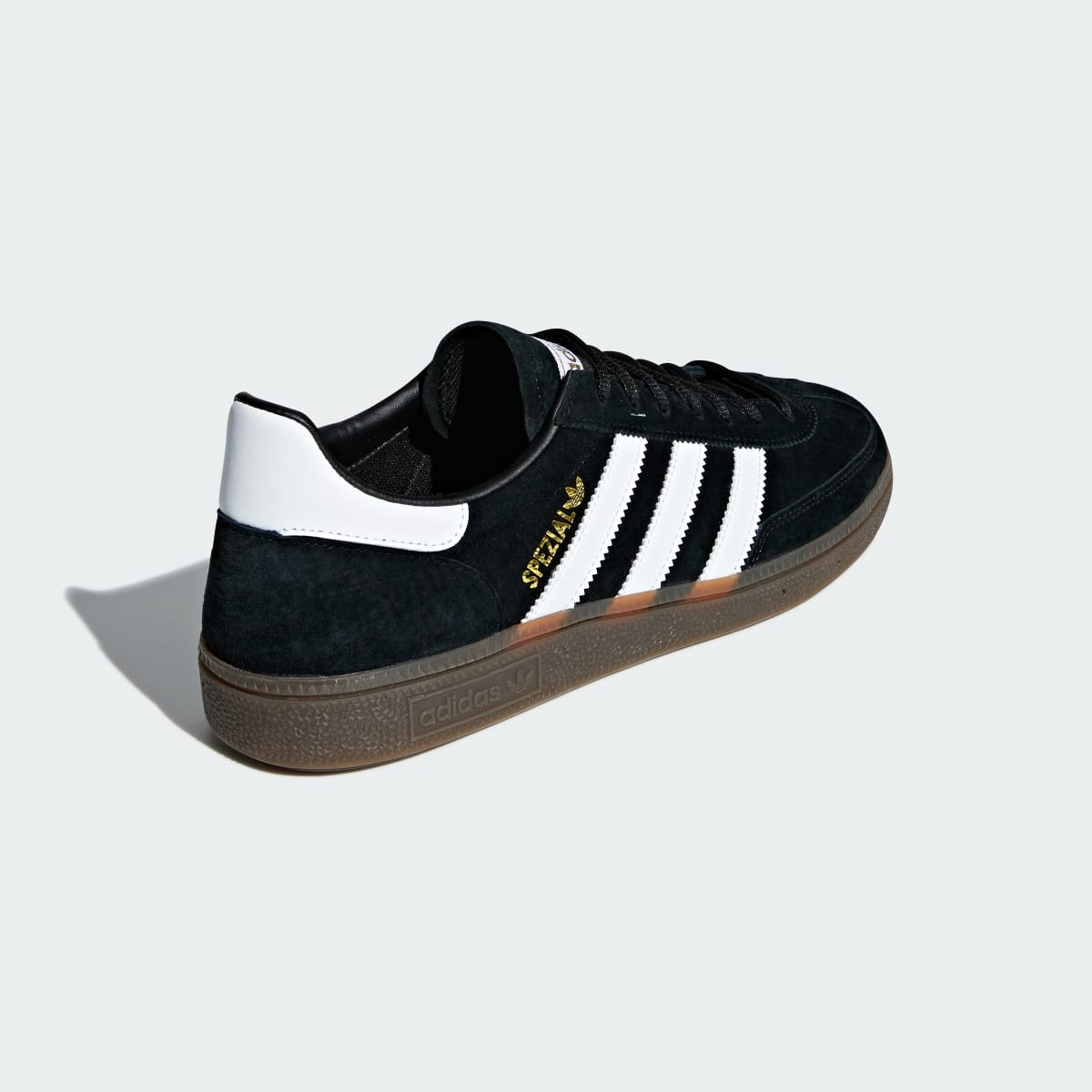 Adidas Men's Handball Spezial Shoes - Core Black / Cloud White / Gum - Image 7