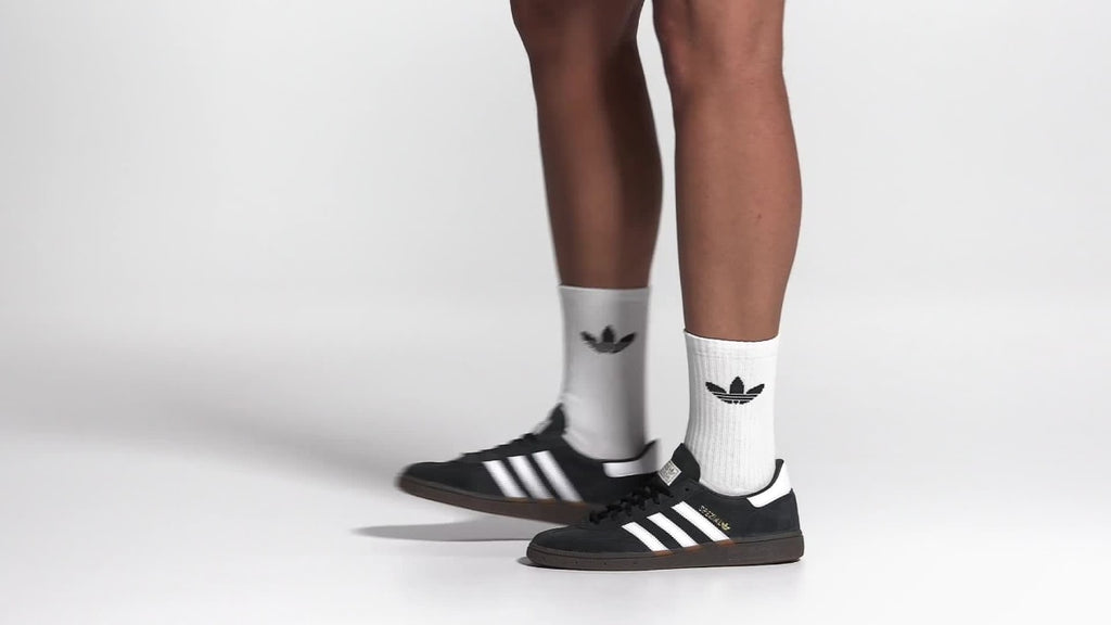 Adidas Men's Handball Spezial Shoes - Core Black / Cloud White / Gum - Image 2