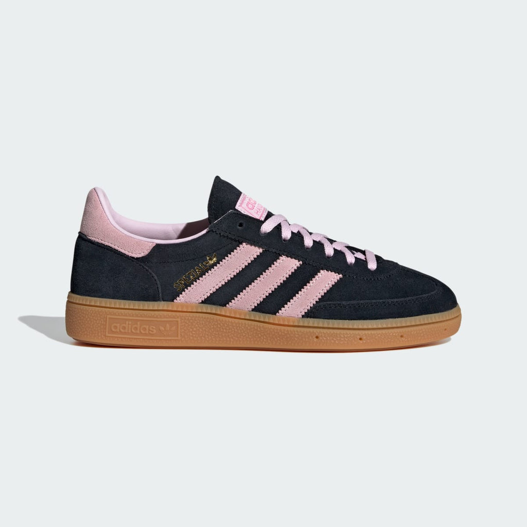 Adidas Women's Handball Spezial Shoes - Core Black / Clear Pink / Gum - Image 1