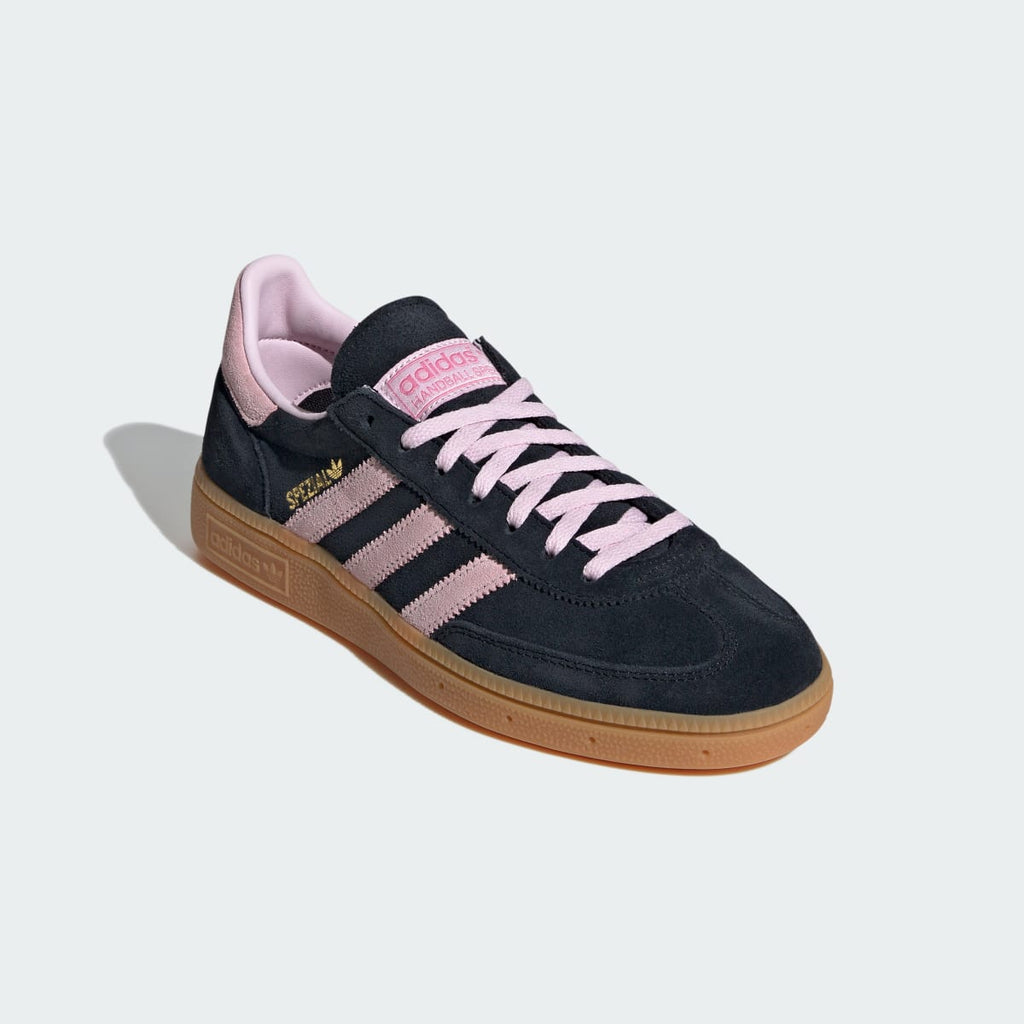 Adidas Women's Handball Spezial Shoes - Core Black / Clear Pink / Gum - Image 5