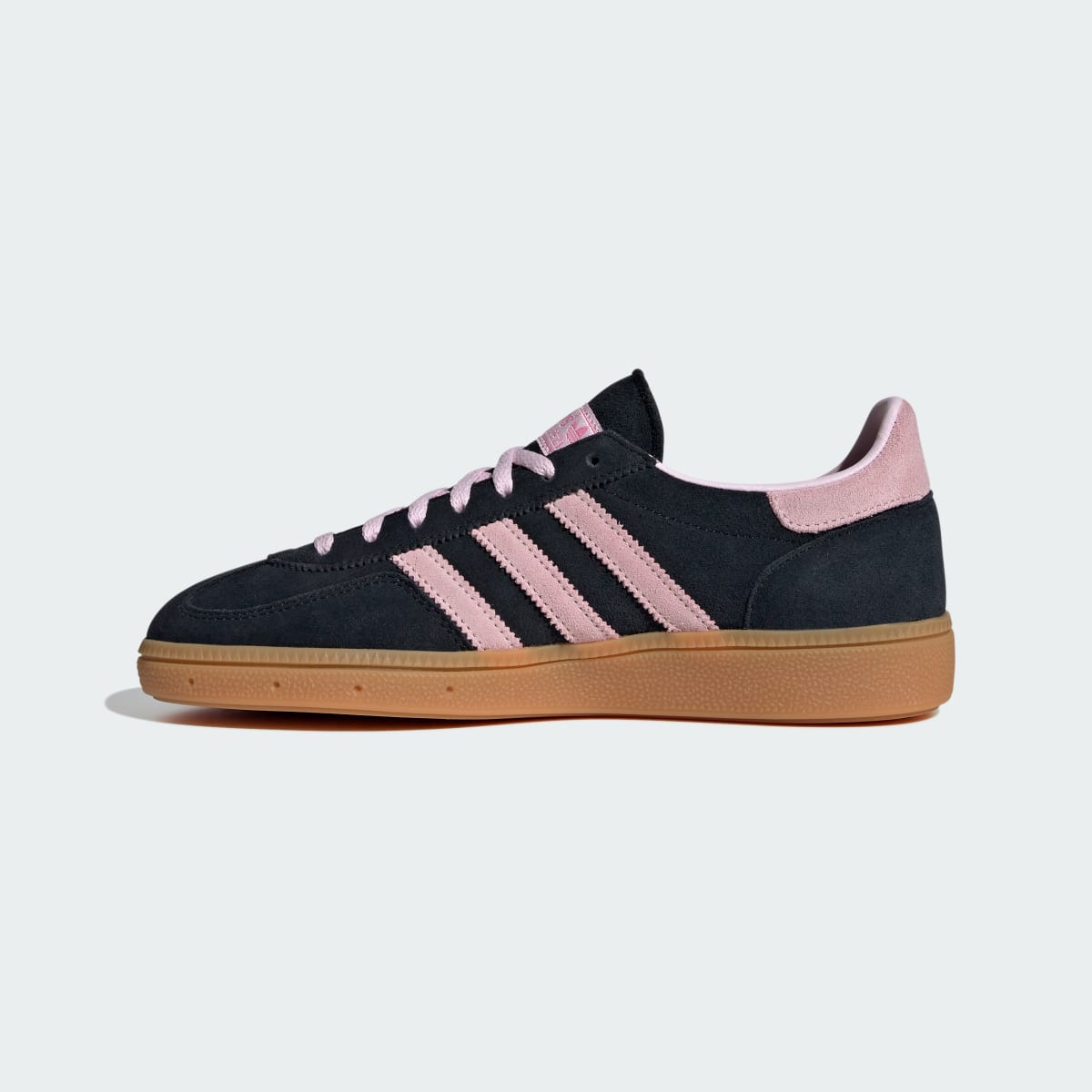 Adidas Women's Handball Spezial Shoes - Core Black / Clear Pink / Gum - Image 7
