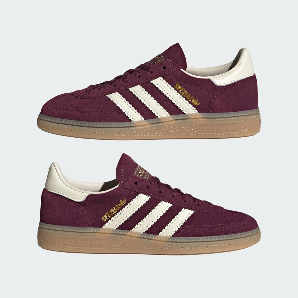 Adidas Women's Handball Spezial Shoes - Maroon / Cream White / Gold Metallic - Image 10