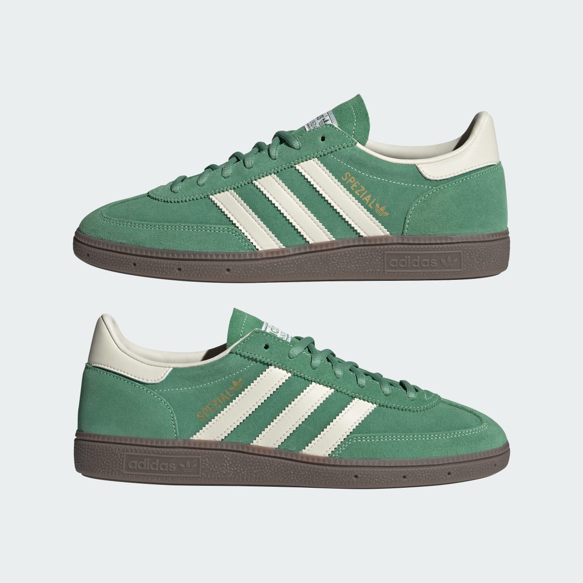 Adidas Men's Handball Spezial Shoes - Preloved Green / Cream White / Crystal White - Image 8