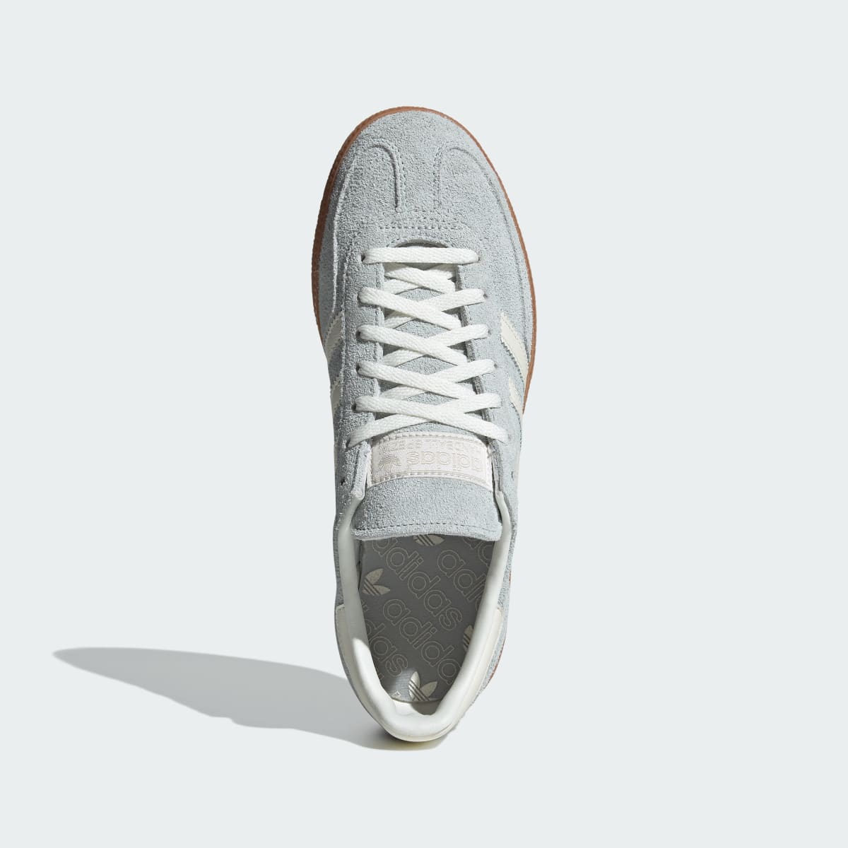 Adidas Women's Handball Spezial Shoes - Wonder Silver / Off White / Gum - Image 3