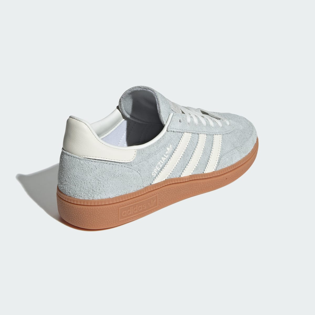 Adidas Women's Handball Spezial Shoes - Wonder Silver / Off White / Gum - Image 6
