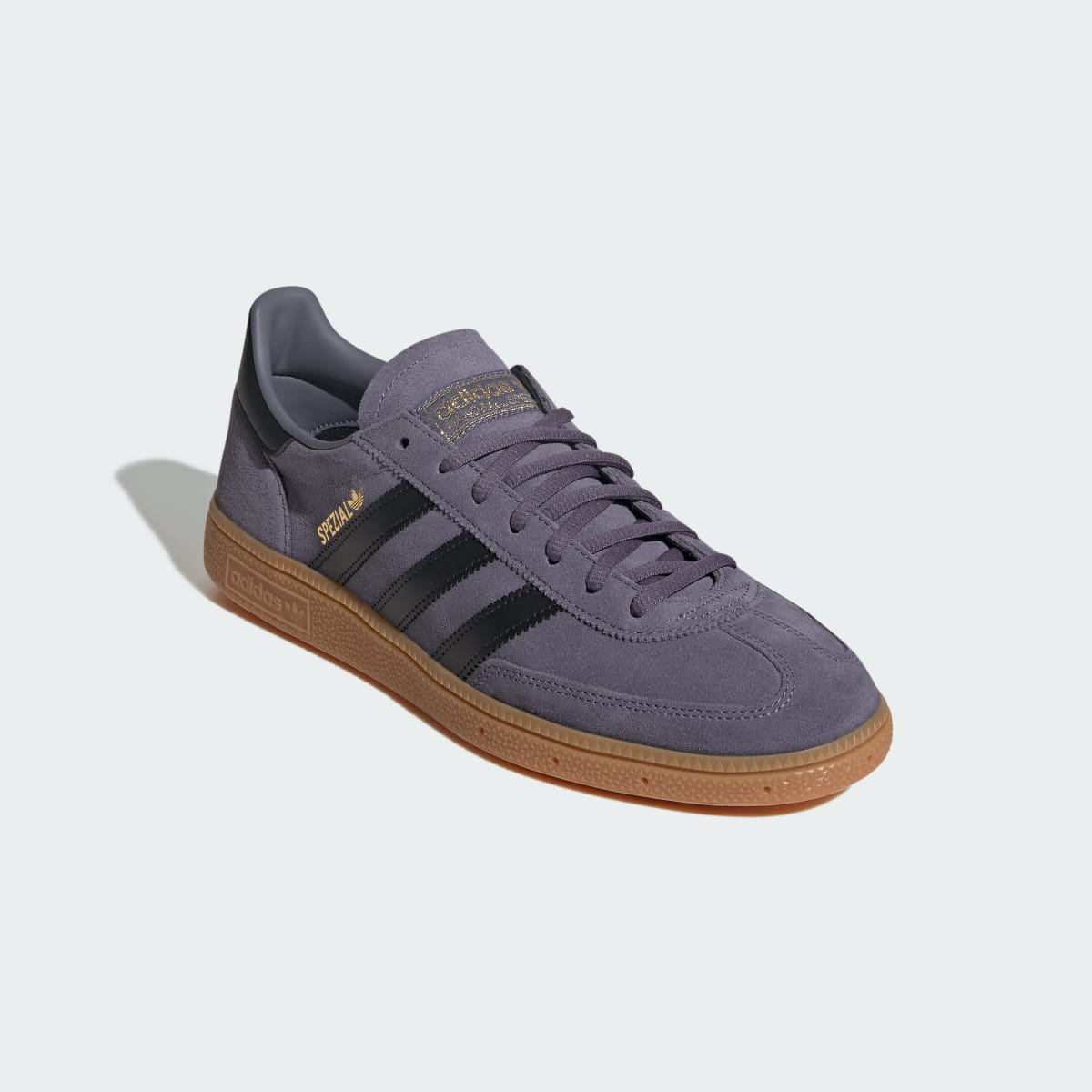 Adidas Men's Handball Spezial Shoes - Preloved Violet / Core Black / Gold Metallic - Image 4