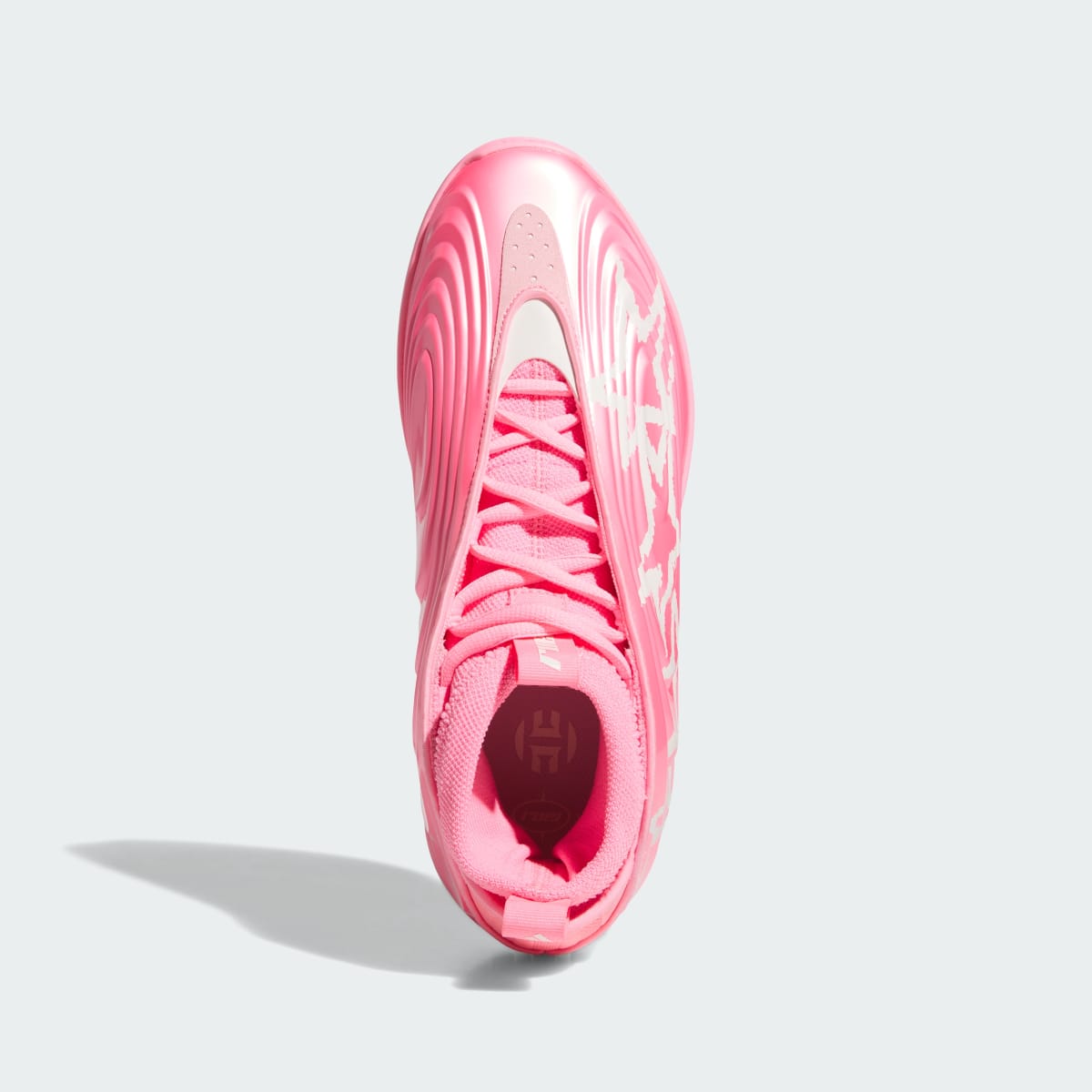 Adidas Men's Harden Volume 10 Ray Player Edition Shoes - Beam Pink / Off White / Lucid Pink - Image 7