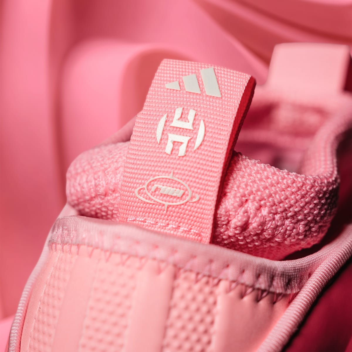 Adidas Men's Harden Volume 10 Ray Player Edition Shoes - Beam Pink / Off White / Lucid Pink - Image 3