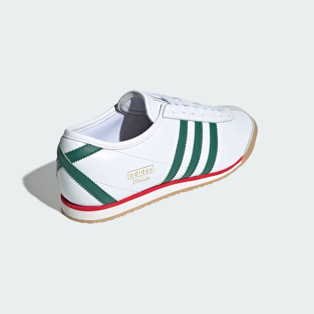Adidas Men's Italia 70s Shoes - Cloud White / Collegiate Green / Gum - Image 6