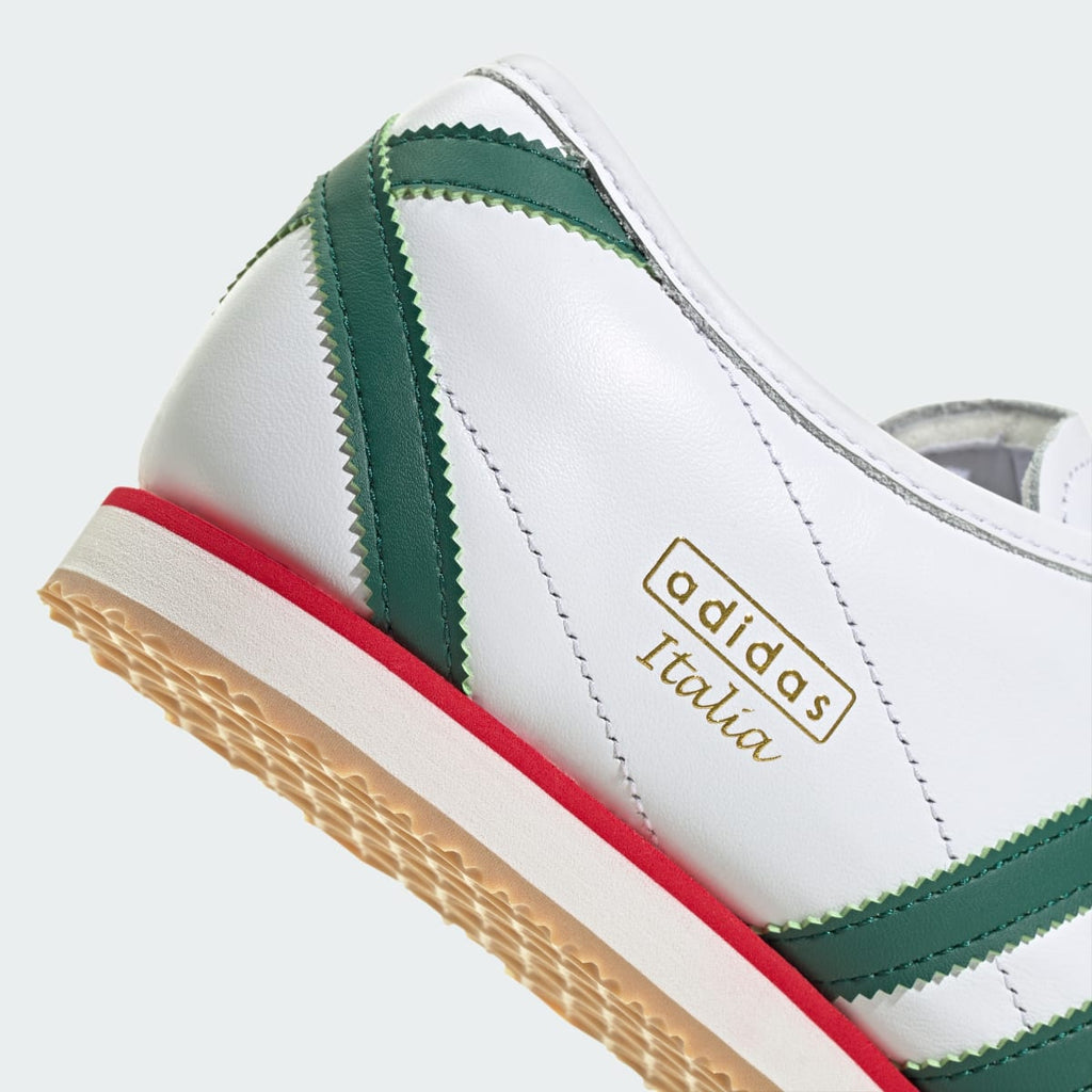 Adidas Men's Italia 70s Shoes - Cloud White / Collegiate Green / Gum - Image 10