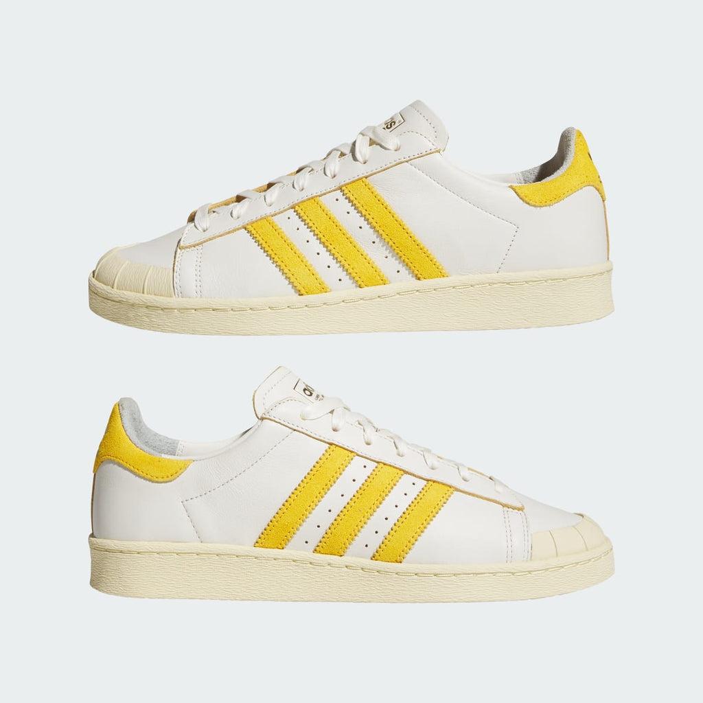 Adidas Men's JABBAR LO SHOES - Cloud White / Crew Yellow / Warm Vanilla - Image 7
