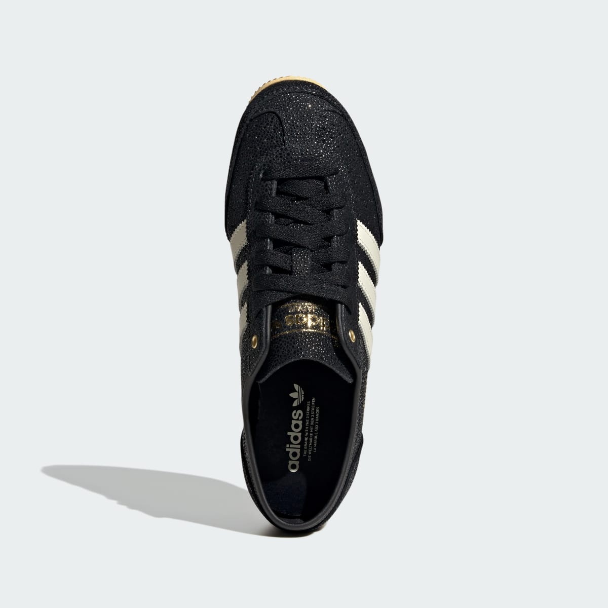 Adidas Women's JAPAN DECON SHOES - Core Black / Cream White / Orange Tint - Image 2