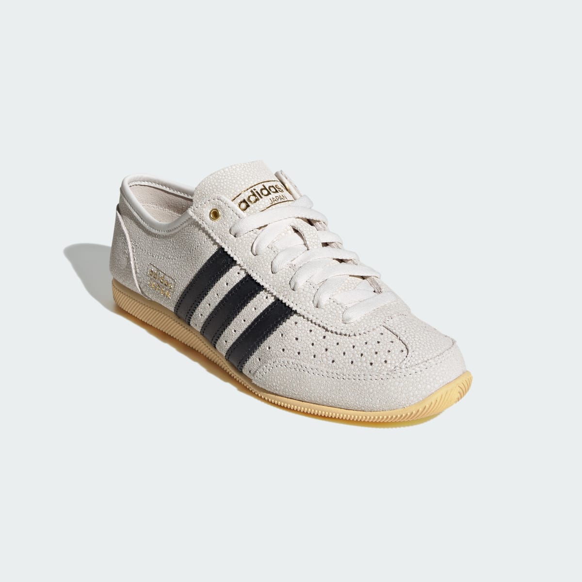 Adidas Women's JAPAN DECON SHOES - Cloud White / Core Black / Orange Tint - Image 4